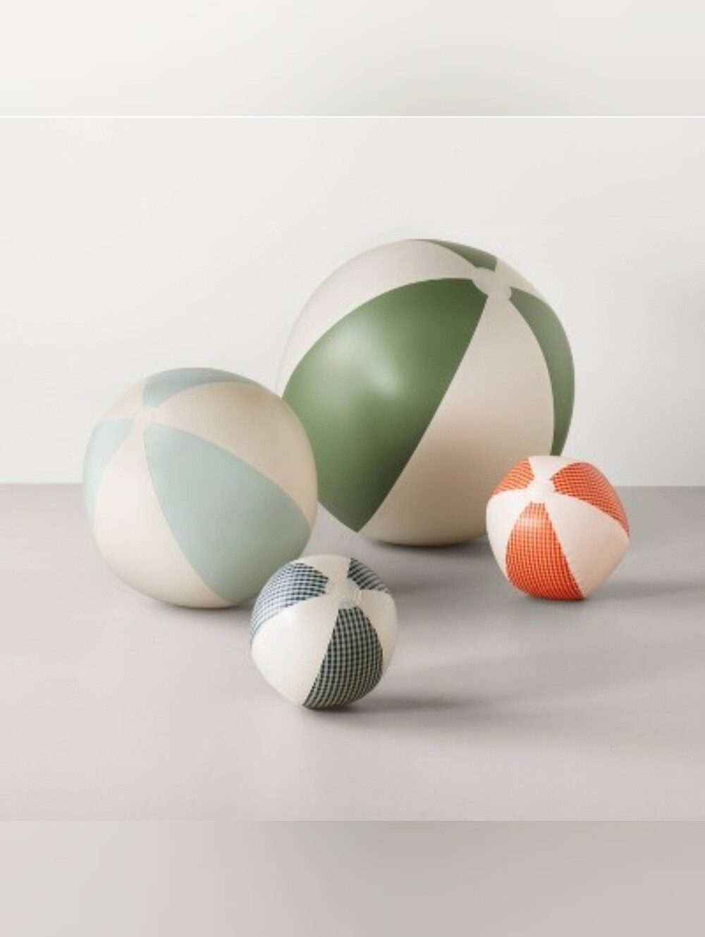4pk Inflatable Beach Balls - Hearth & Hand with Magnolia
